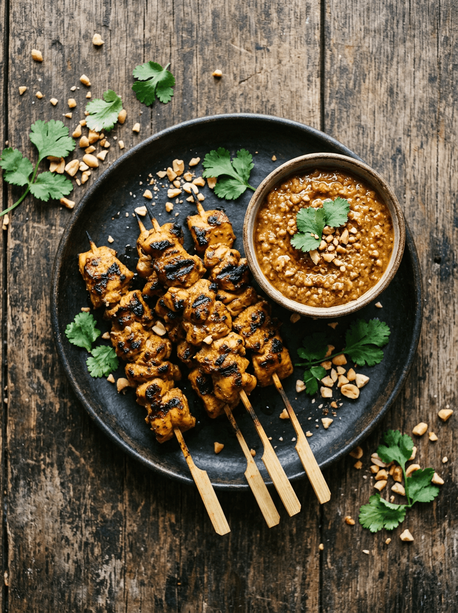 Chicken Satay Skewers