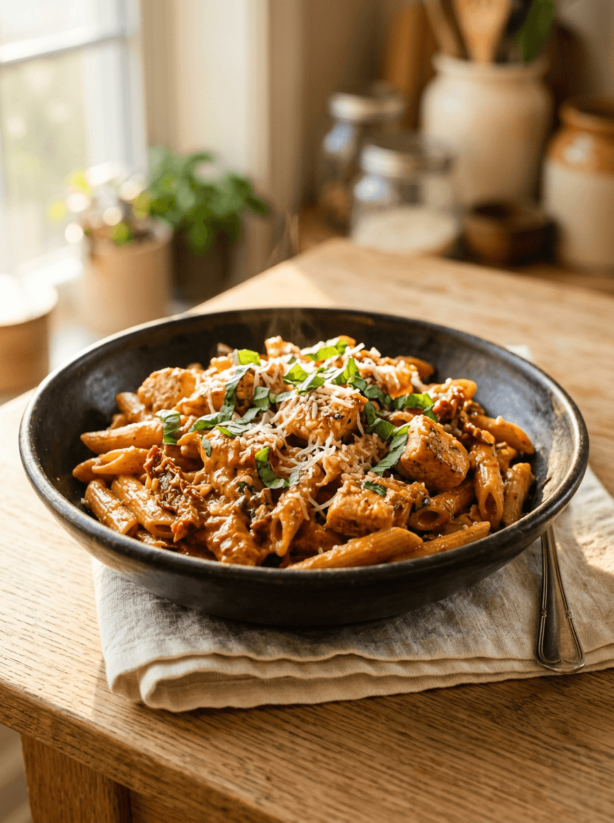 Marry Me Chicken Pasta